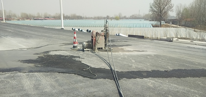 竞秀道路回填土下沉注浆